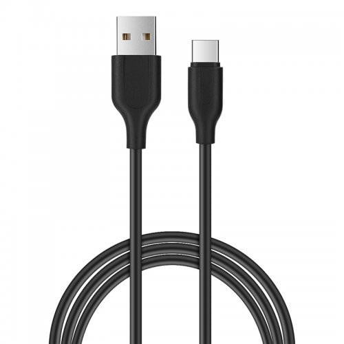 1M Slim USB 3.1 Type C Charge Charging Cable Cord Data Sync Line - Black