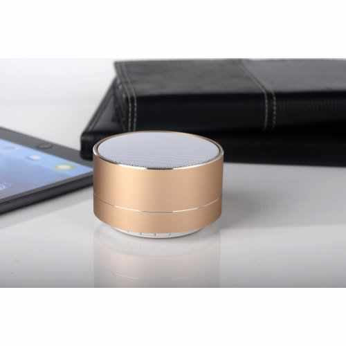 Mini Portable Wireless Bluetooth Speaker for iPhone iPod iPad Samsung - Gold