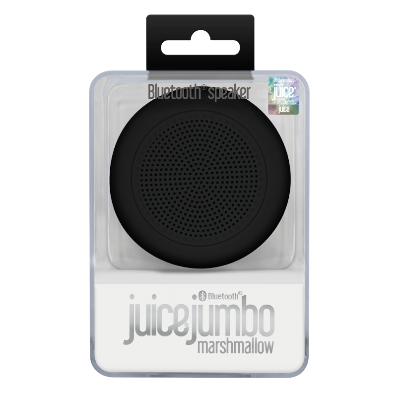 Juice Jumbo Marshmallow Bluetooth Speaker - Black