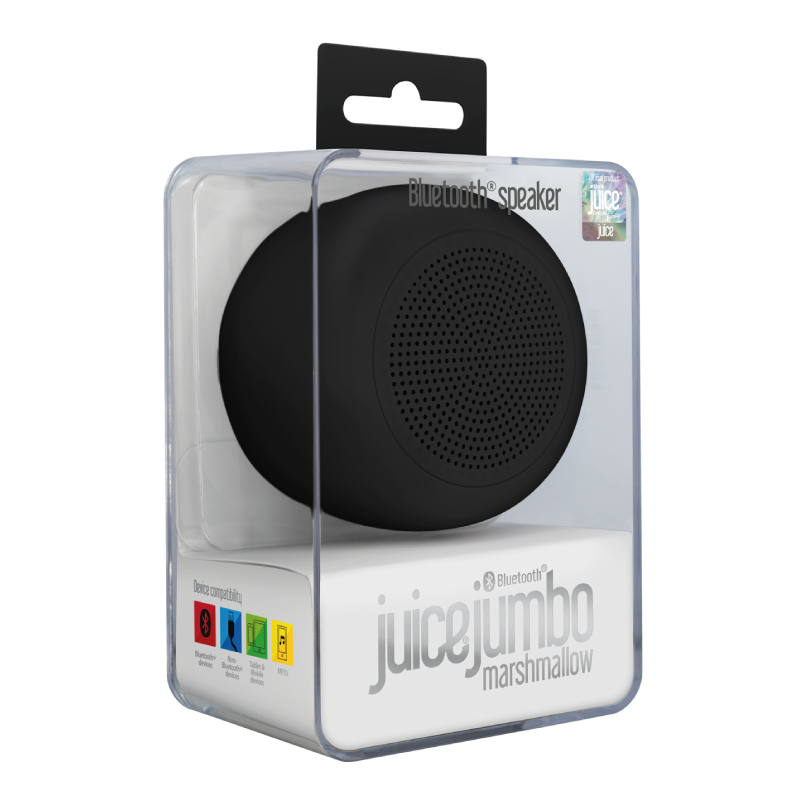 Juice Jumbo Marshmallow Bluetooth Speaker - Black