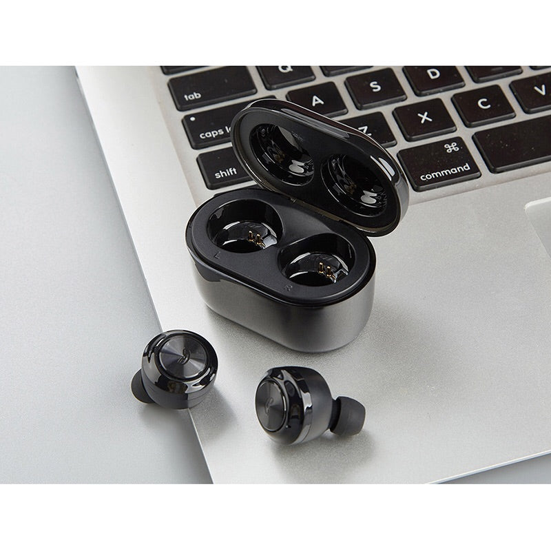 A6 TWS 5.0 Mini Wireless Earbuds Bluetooth Earphone for Android & Iphone -Black