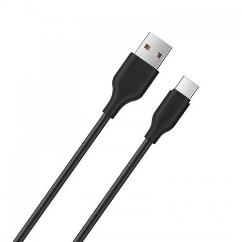 1M Slim USB 3.1 Type C Charge Charging Cable Cord Data Sync Line - Black